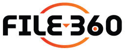 File 360 logo